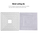 Circle Frame Metal Cutting Dies for DIY Scrapbooking Card Die Cuts (AB0045) A