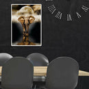 Elephant 5D Full Round Diamond Painting Cross Stitch Home Decor Needlework