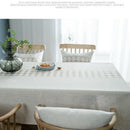 Coffee Table Tablecloth Fabric Cotton and Linen Smell Fresh Tablecloth Tabl Q2U6