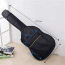 Waterproof Acoustic Guitar Bag Case Double Straps Backpack With Pads For Gig 41"