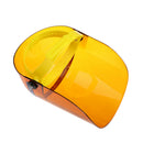 Professional Face Shield Grinding Solder Masks Glasses Grinding Helmet-Brown