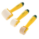 3 Pieces Handy Wallpaper Edge Seam Roller Flat Pressure Rollers, Home Wall Paper