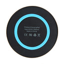 Black Qi Wireless Charger Pad Charging Receiver +  USB Cable