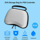 Shock-Proof Waterproof Controller for PS5 Xbox Protective EVA Case (White) A