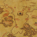 treasure map kraft paper bar poster retro decorative painting wall sticke â„–[