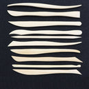10PCS Wooden Clay Sculpture Pottery Sharpen Modeling Tools Set DIY
