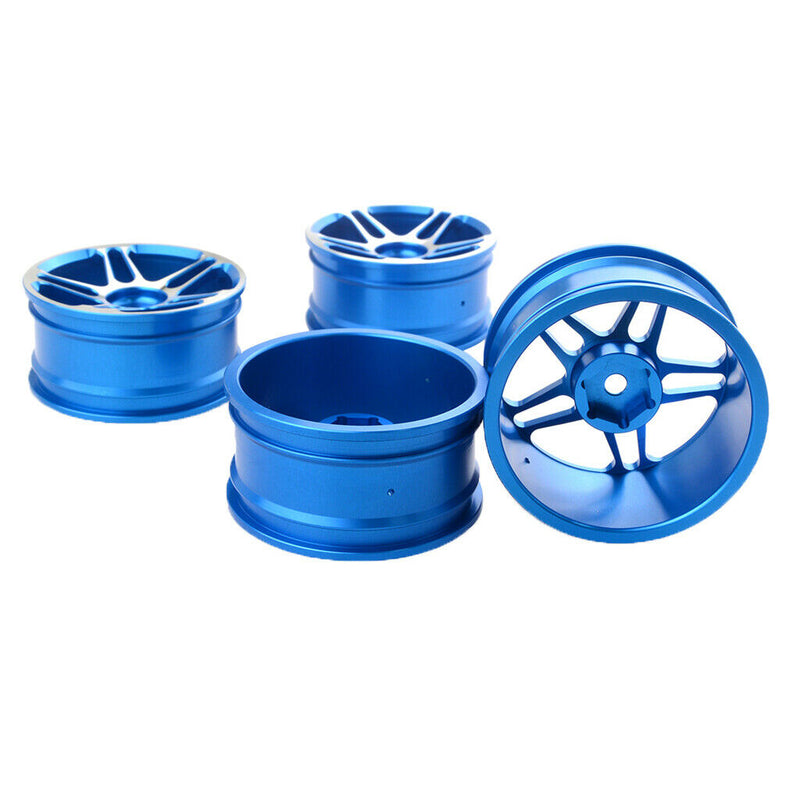 4pcs RC Aluminum Wheel Rim D:52mm W:26mm for HSP HPI 1:10 On-Road Drift Car