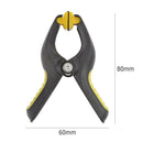 6pcs Nylon 3inch A Type Clamps Carpentry Fixed Hand Tools for Woodworking