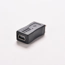 2 Mini USB Female to Micro USB Male Adapter Data Charger Converter Connection JR