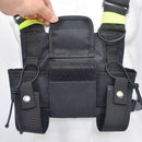 Walkie Talkie Vest Fluorescent Vest Storage Bag Chest Bag