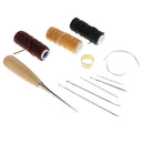 12x Leather Craft DIY Tools Kit Hand Sewing Needles Upholstery Carpet Canvas