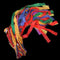 Rainbow Ribbon Kids Sport Rhythmic Gymnastics Exercises Cheerleading Fitness LJ