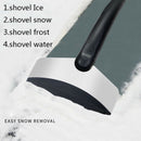 stainless steel ice scraper windshield removal tool car snow remover scrap_
