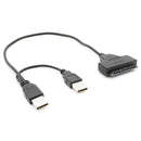 USB2.0 To SATA 22 Pin Hard Drive 2.5 Inch Notebook SATA to USB Adapter Cable_kz