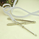 2pcs Wear Elastic Belt Wearing Rope Weaving Tools Stainless Steel Get Cited ClTE