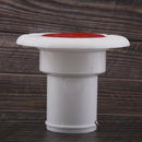 Marine Boat Deck Fuel Water Fill / Gas Filler Keyless Cap 1.5"-White Plastic