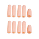 30Pcs Thumb Protector Splint Silicone Gel Finger Sleeves Cap Cover Tube Skin