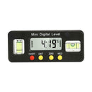 Mini Digital Level Protractor Inclinometer Angle Bevel Box Caliper (Black) A