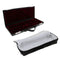 Flute Wooden Carry Padded Case with Storage Gig Bag Handbag - Black