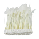 15-20cm White Feather Fringe Trim Sewing Edge Crafts Garment Decors 2m