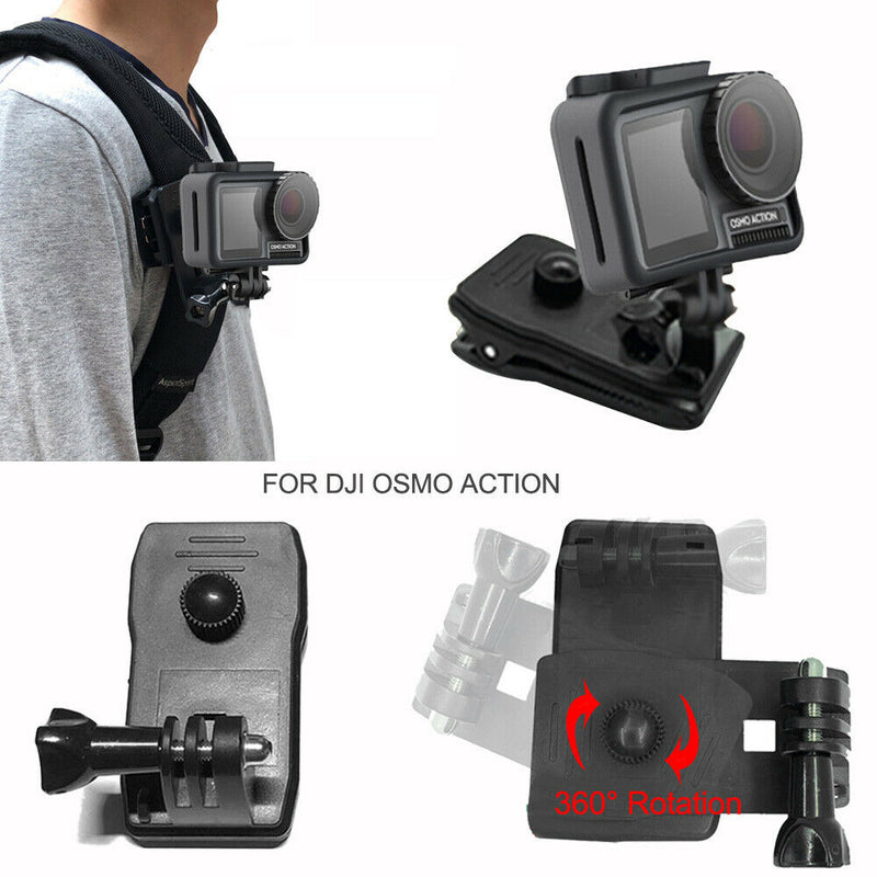 Fit for DJI OSMO ACTION Sports Camera Shoulder Strap Clip Bracket Adjustable