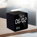 LED Alarm Clock with FM Radio Bluetooth Speaker Wireless AUX TF USB Music PlQ7G2