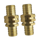 2 Pieces Metal Hose Repair Set Fits 3/4 Inch Hose Garden Hose Clamp Supplies