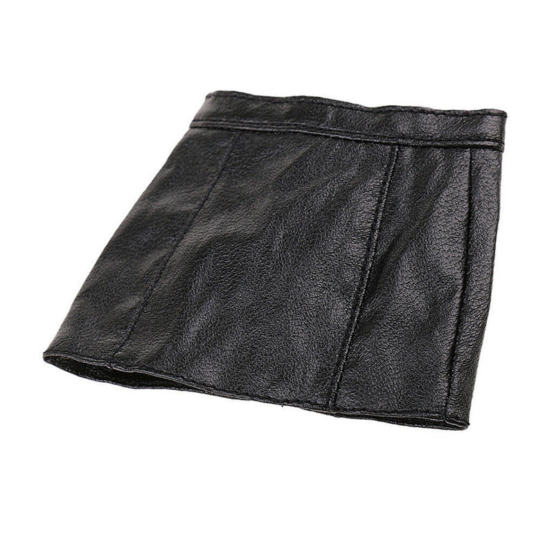 1/6 PU Leather Skirt Clothing for 12'' HT  Kumik CY CG Girl Body Black