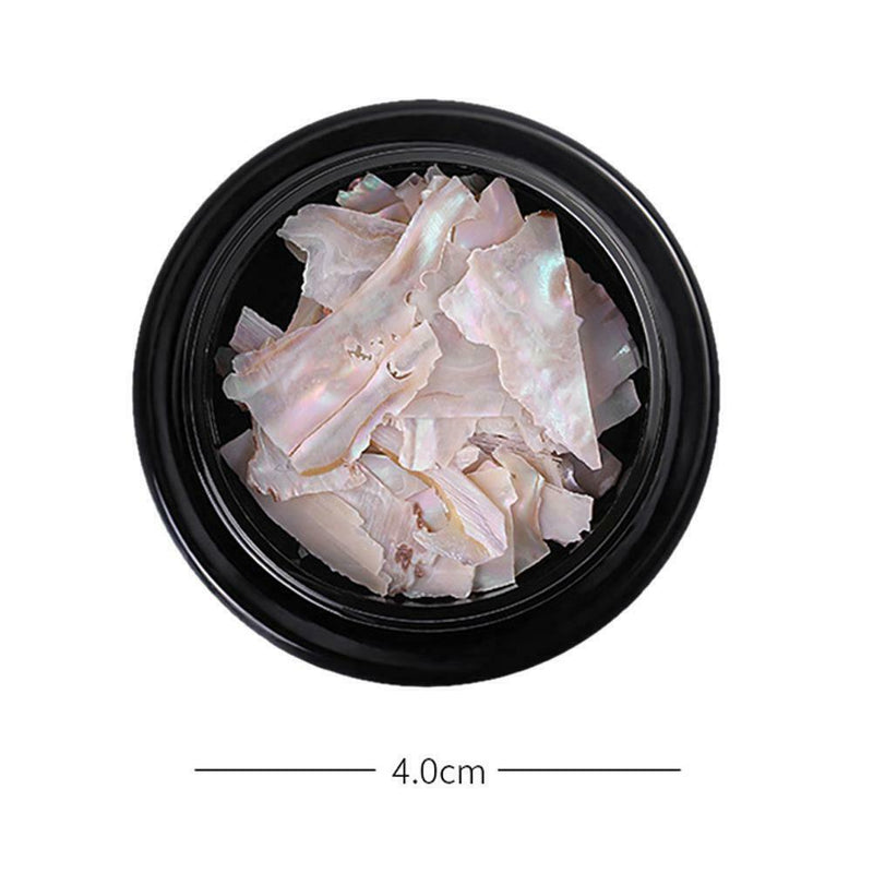 1 Box Natural Shell Piece Multicolor Fragments Nail Patch Nail Art (2)