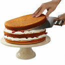 1PCS Baking Tools Stainless Steel Transfer Cake Tray Moving Plate Bread Piz S8O3