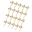 20x Charm Alloy Tulip Flower Pendant DIY for Hair Accesories Jewelry Making