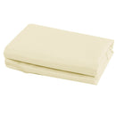 Salon Hotel Home Cosmetic Bed Top Cover Massage Table Sheet 47x75inch Beige