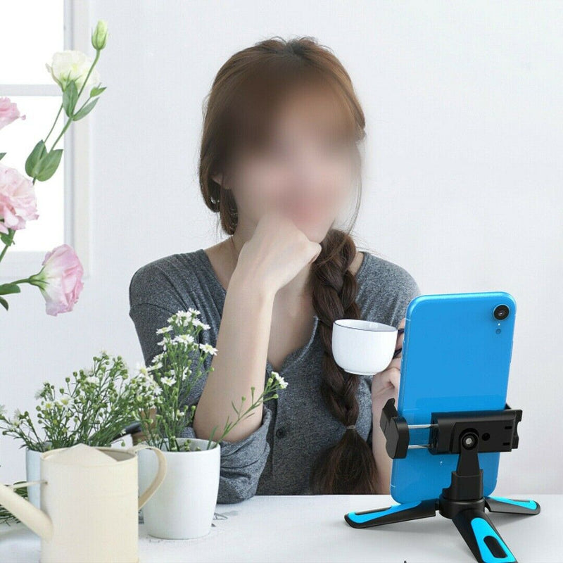 Adjustable Portable Tripod Desktop Stand Desk Holder Stabilizer For Smart Phone