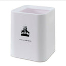 Double Layer Plastic Trash Can - for Kitchen Bathroom Bedroom Office Coffee Shop