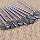 10pc Tungsten Steel Carbide Burr Tool Drill Bit Cutter Rotary File CNC Engraving