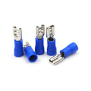 20PCS 0.187" 4.8mm Crimp Terminal Terminator Female Spade Connector BlueHME