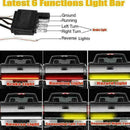 60" 432LED Truck Strip Tailgate Light Bar 3Row Reverse Signal Brake Tail L4 B7N4