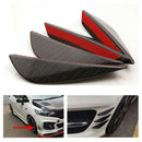 4X Professional Universal Carbon Fiber Style Auto Front Bumper Kit  Spl WNI