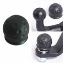 Black Rubber Tow Ball Bar Towing Protect Towbar Towball Cap Cover 50mm ZOU