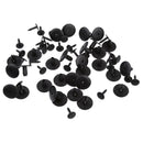 30x Nylon Door Trim Panel Retainers Clips Replacement for Peugeot Citroen