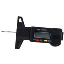 Digital LCD Tyre Tire Tread Depth Gauge 0-25.4mm Metric / Inch Black