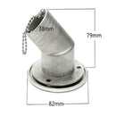 Boat Yacht Marine Deck Fill Filler Keyless Cap GAS Tank 316 Stainless Steel