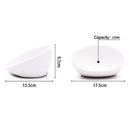 Dog Feeding Bowls,French Bulldog Yellow striped cat Ceramic Feeding Dishs F