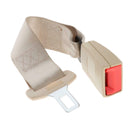Car Seat Belt Extender Seatbelt Extension Buckle Socket Adults Kid A Beige