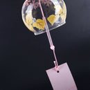 Creative Japanese Handmade Glass Painting and Wind Chimes Door Decoration G U5W8
