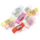 10pc Tape Bias Maker DIY Job Foot Case Supplies Plastic Clip Hemming Sewing  Pg