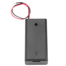 2xAA 3V Battery Holder Connector Storage Case Box ON/OFF W/ Lead-W.AU