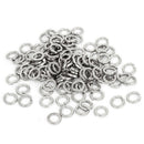 M6 304 Stainless Steel Split Lock Spring Washers Screw Gasket 100pcs H8G4