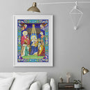 5D DIY Special Shaped Diamond Painting Religious Embroidery Kit Home Decor