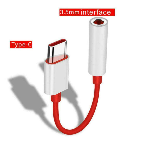 Headphone Audio Adapter USB Type C To 3.5MM Adapter 7/7Pro/6T For One Cable I1D6